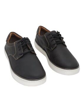 Johnston Murphy McGuffey Plain Toe Derby Brown Oiled Full Grain 8.5W